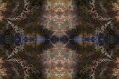A psychedelic digital painting entitled Onwanre