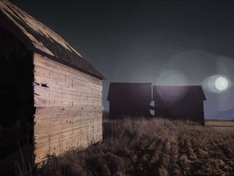 IR photo Barn2 Vintage Prairie Photography